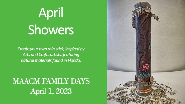 MAACM Family Days - April Showers